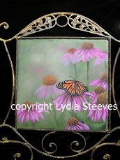 Coneflower and Monarch Butterfly Acrylic e-Packet